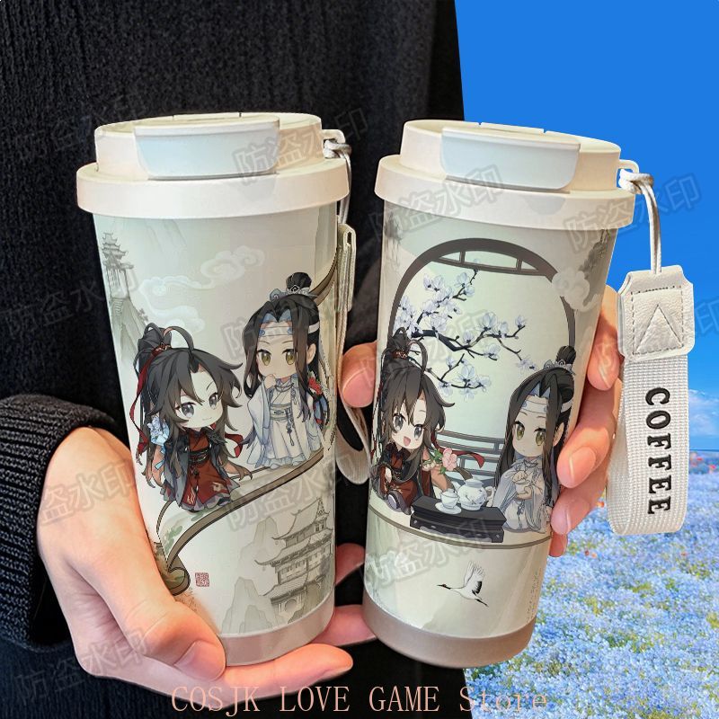 Anime mdzs wei wuxian lan wang - Stainless Steel Straw avaliação e preço